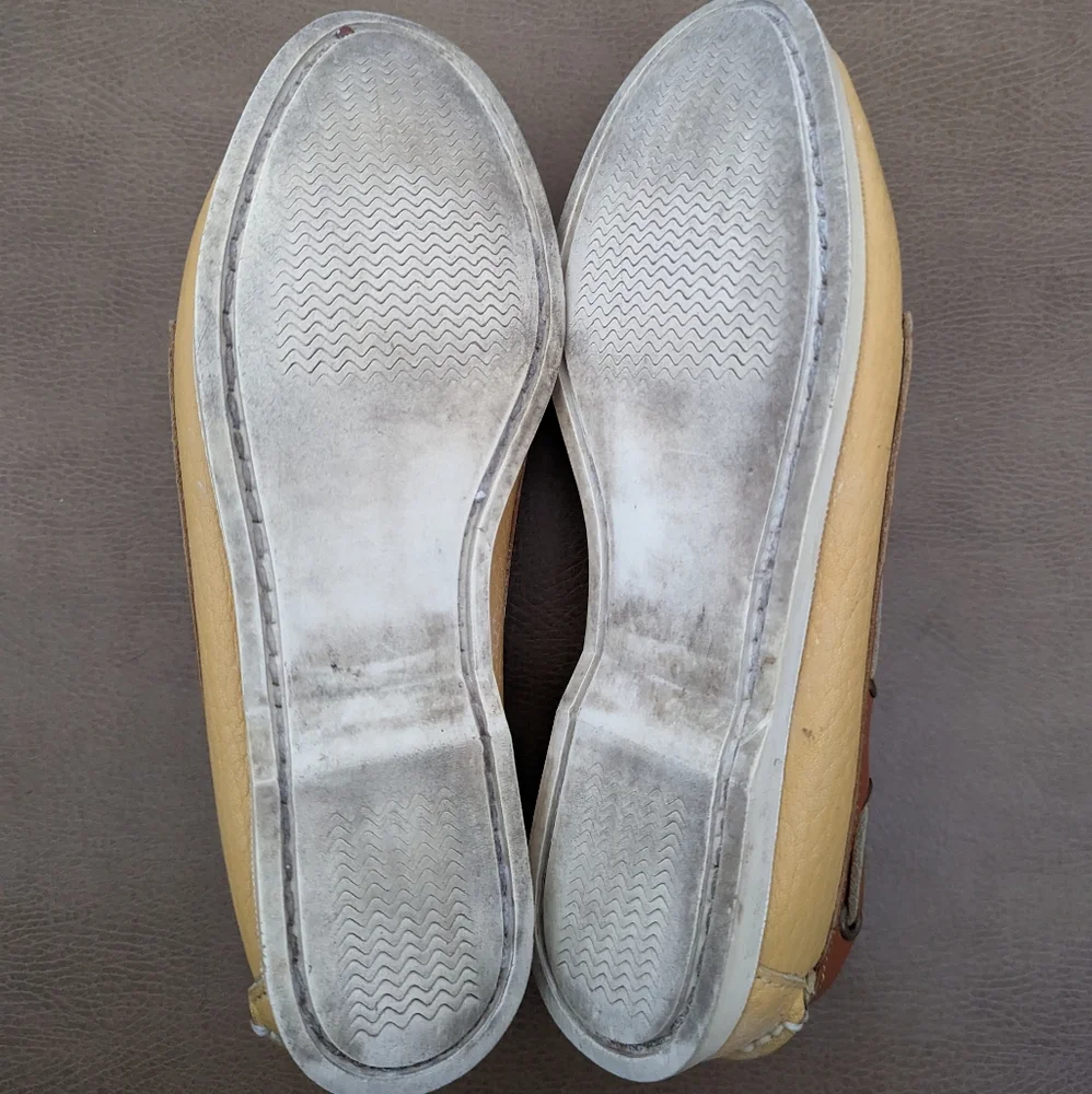 Dooney & Bourke Tan and Brown Loafers - Picture 5 of 8